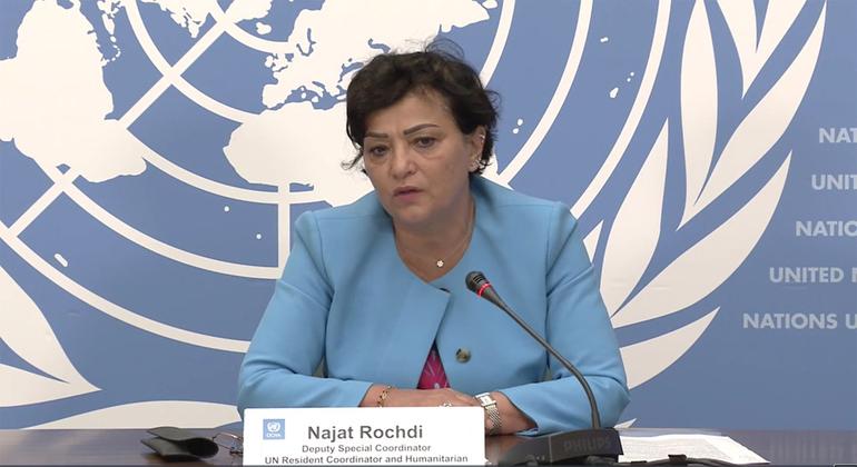 من الأرشيف: نائبة المبعوث الخاص للأمم المتحدة لسوريا نجاة رشدي.